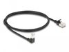 Delock 80305 Netwerkkabel Zwart 1 m Cat6a S/FTP