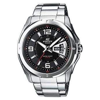 Casio EF-129D-1AVEF Herenhorloge - Zilver
