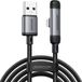 Joyroom câble USB-A vers Lightning S-A56, câble de charge rapide, charge rapide, nylon tressé, pour iPhone, iPad, iPod, 1,2 mètre, câble de données, connecteur coudé