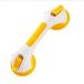 Bol Poignée de salle de bain ventouse - Jaune-M - Inox - 42,8*10,9*9,1cm