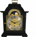 Hermle 22864-740340 hoogwaardige tafelklok, zwart, 30 cm x 21 cm x 14 cm