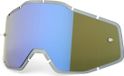 100% Verlens Anti-Fog Racecraft/Accuri/Strata - Blauwe Spiegel/Smoke