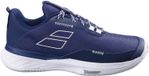 Babolat SFX Evo - Chaussure de tennis - All Court Homme - Bleu Foncé Blanc - Taille 9