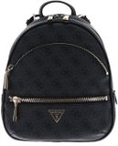 GUESS Manhattan II Backpack Coal Logo donkergrijs