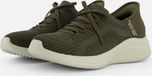 Skechers Ultra Flex 3.0-Brilliant Path Dames Instappers - Olijfgroen - Maat 36