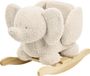 Nattou Teddy olifant schommeldier - 59 x 45 x 59 cm - Ecru
