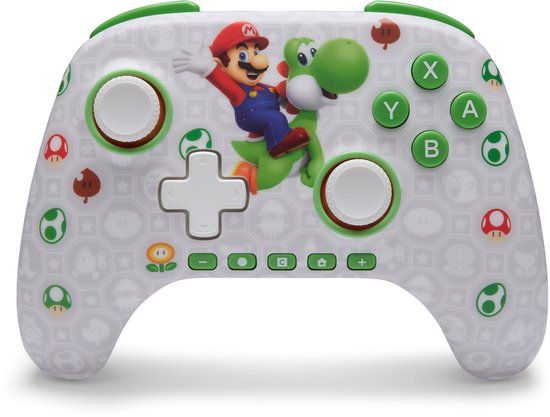 PowerA Advantage Draadloze Controller Nintendo Switch 2 - Mario & Yoshi