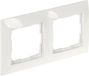 Kontakt Simon 54 Serie Dubbele Frame Wit Kunststof IP20/IP44