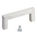 SOTECH 108137 Bouton et poignée en acier inoxydable pour armoires 10 mm de large, 74 mm de haut