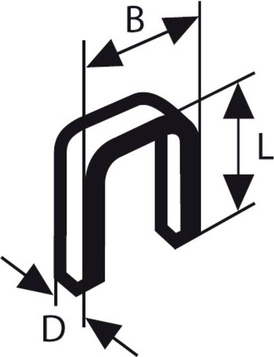 Bosch - Niet type 55 16,0 mm
