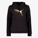 Puma Metallic Fl dames hoodie zwart goud - Maat M