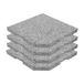 Granieten plaat, 50x50x4 cm, 25 kg, set van 1