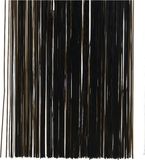 Decoris Kerstboom Folie Slieren - Tinsel - Zwart - 1x Zakje - 40 x 50 cm