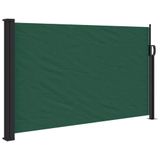 VidaXL Windscherm uittrekbaar 117x300 cm donkergroen