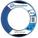 Electraline 60106025B kabelkroon H07 V-K 1 x 2,5 10 m, blauw