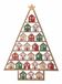 Bloomingville Calvin Advent Calendar MDF Multicolour 44 x 61.5 x 6 cm