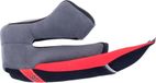 Alpinestars Supertech S-R10, coussinets de joue, couleur: Gris, taille: 15 mm