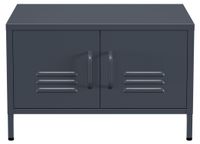 Lendo Online Salontafel Metaal 68x50x43,5 cm Antraciet