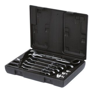 KS Tools geARplus ratelringsleutelset, verstelbaar, 10-delig