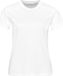 Opus Samun T-shirt met lange mouwen en ronde hals voor dames, wit, maat S
