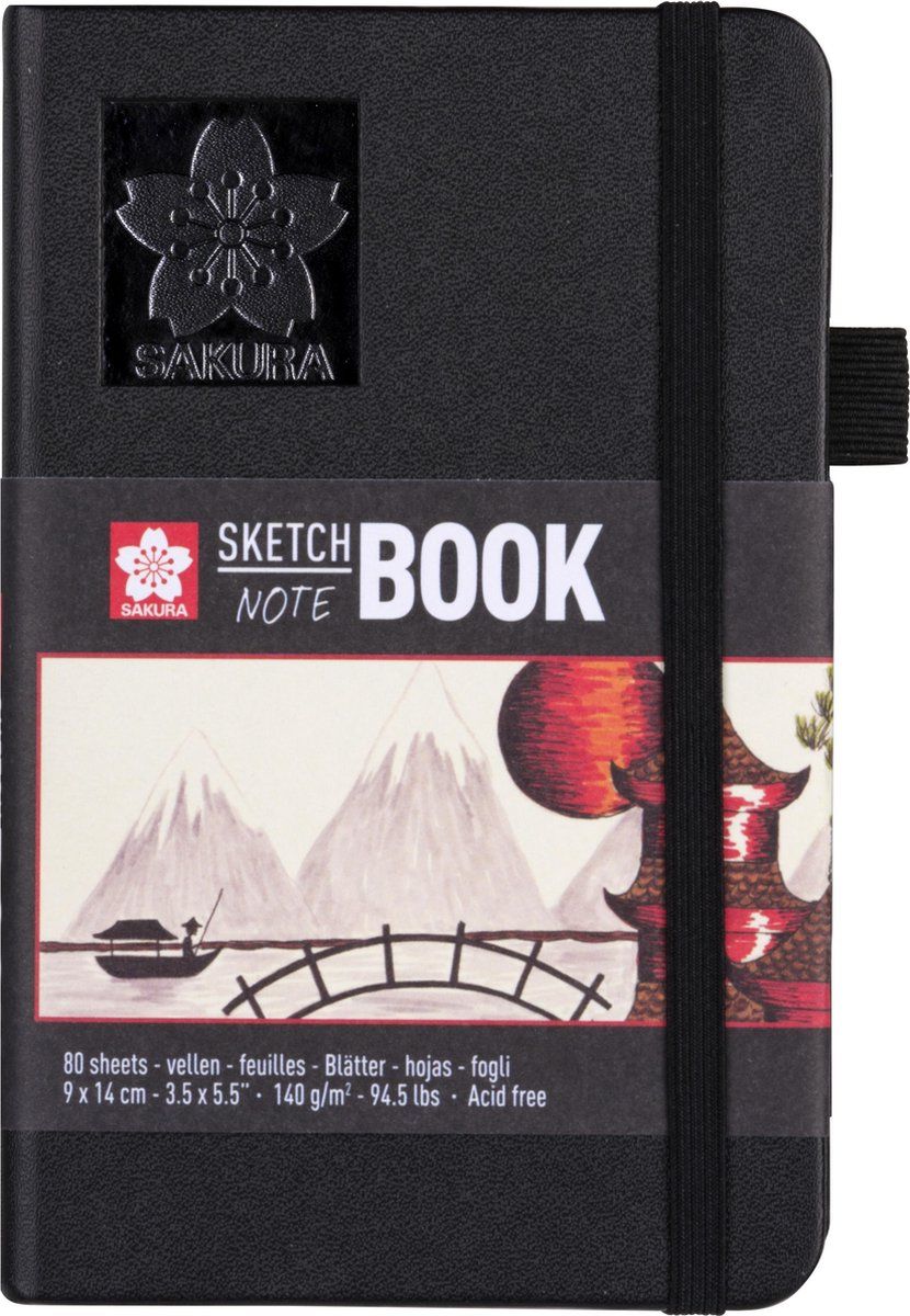 Sakura schets/notitieboek - 8712079448493
