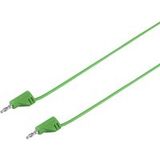 VOLTCRAFT MSB-200 Câble de mesure Fiche banane 2 mm Fiche banane 2 mm 0,60 m Vert 1 pièce(s)