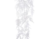 Decoris Bos plc asperges l35h105 cm wit kerstslinger Decoris