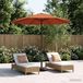 Maison Exclusive - Parasol de jardin avec pied, rectangulaire, 2,3 x 2,3 m, polyester