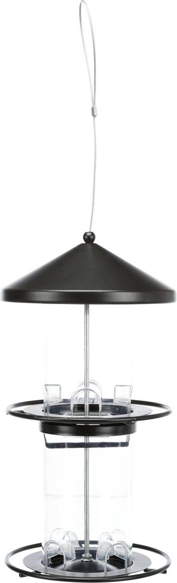 TRIXIE Voersilo 2 Verdiepingen Zwart 36 cm