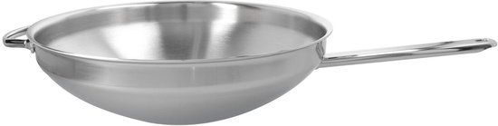 Demeyere Wokpan - Ø32 cm - RVS - Zilver