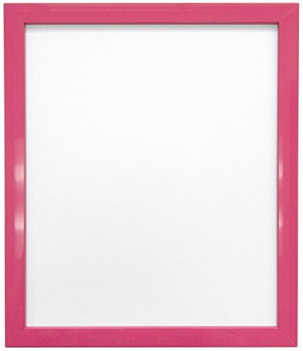 FRAMES BY POST FRAMES DOOR POST 0.75 Inch Roze Foto Frame 9 x 7 Inch Kunststof Glas