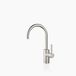 Dornbracht META mitigeur de lavabo à levier unique sans tirette, bec de 167 mm, bec pivotant à 180°, platine métal