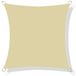 AIO FACTORY Waterdicht codura zonnezeil 5x5 m beige