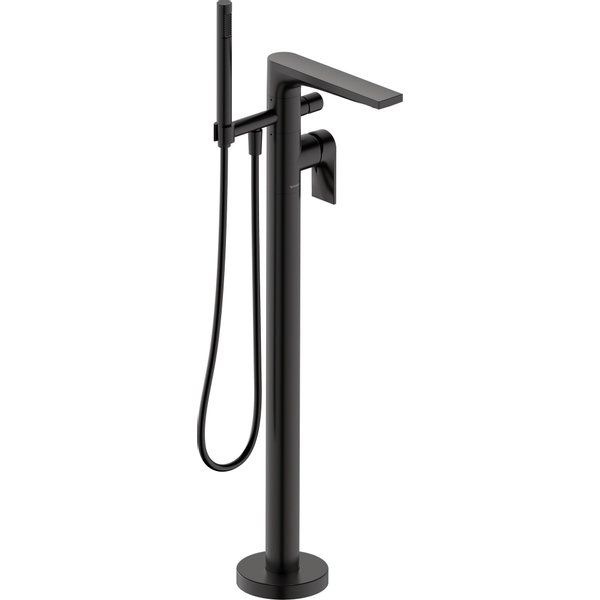 Duravit Tulum by Starck Afbouwdeel Vrijstaande Badkraan Zwart Mat TU5250000046