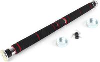 Wiltec Optrekstang avec softgrip pour cadre de porte 62-85cm acier avec antidérapant, barre de porte, barre de fitness