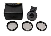 SYSTEM-S Makro Lenset, Zoom Close Up Filter Kit met Clip Tas in Zwart