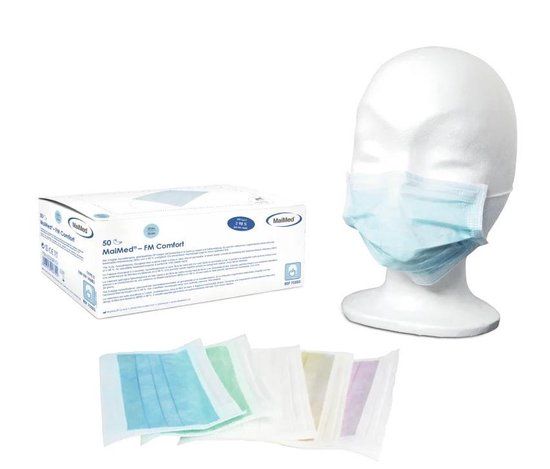 MaiMed FM Comfort Mondkapje Type II - Blauw - 50 Stuks