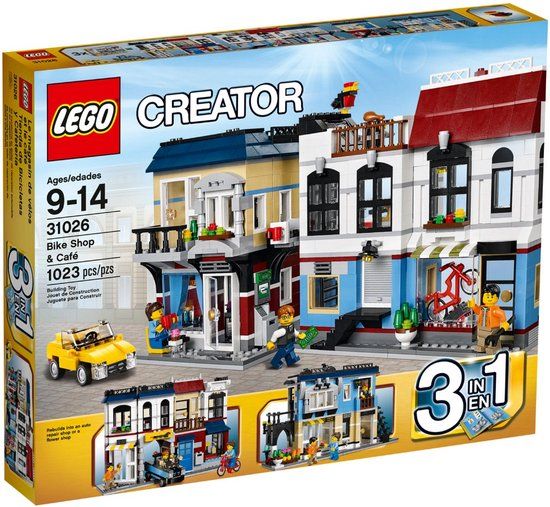 LEGO Creator 31026 Fietsenwinkel & Café