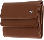 Golden Head Leren portemonnee Polo RFID Protect Überschlagbörse 1176 Cognac bruine