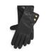Lauren Ralph Lauren Zwarte leren handschoenen (L)