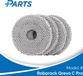 Roborock Qrevo C Pro Dweilpads (4 Stuks, Plus.Parts® alternatief voor 8.02.0246)