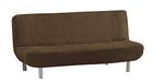 Eysa Aquiles Bi-Elastische Clic Clac Sofa Hoes 3-zits, Polyester-Katoen, bruin, 37 x 29 x 9 cm