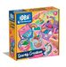 Clementoni Idea - Sparkly Creations Game Icons, Diamond Art, creatief spel voor kinderen vanaf 7 jaar, kit kunst en laboratorium edelstenen, stickers met het thema gaming, 18746