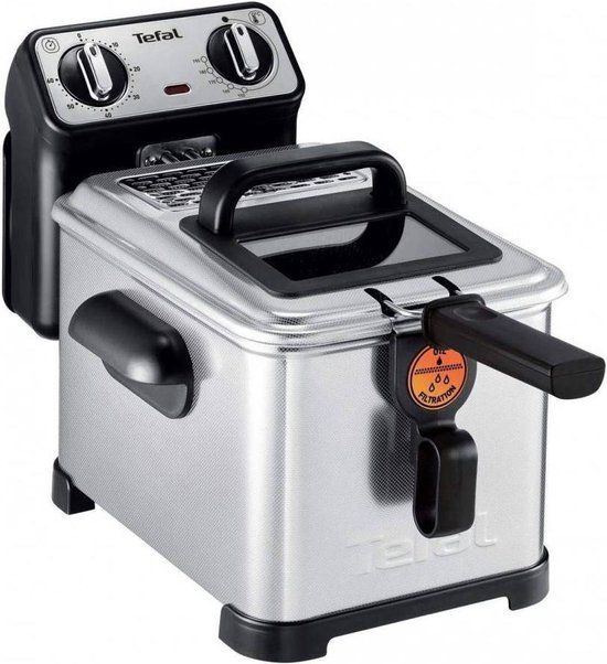 Tefal Filtra Pro FR5161 - Deep Fryer - 4L - 1.3 kg Capacity - Stainless Steel