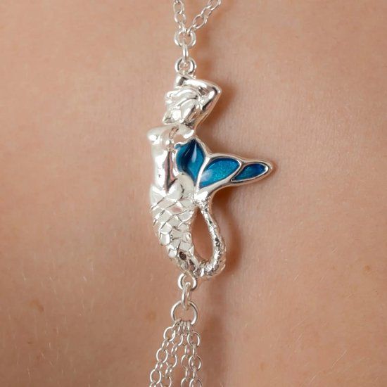 Sylvie Monthulé - Borstsieraad Song of Mermaid | Zilver