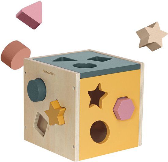 Petite&Mars Houten Vormenstoof Gravity 12m+