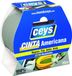 Ceys Ducttape 10 m x 50 mm Argent