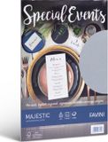 Favini® Majestic White – 20 Vel A4 Metallic Karton – 250 g/m² – Parelmoer Wit – Luxe Papier voor Uitnodigingen & Kaarten – Inkjet & Laser – FSC – Made in Italy