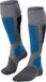FALKE SK1 warm dik wol functioneel materiaal skisokken heren grijs - maat 42-43