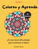 Coloreo y Aprendo: Cuaderno de grafomotricidad para niños de 4 a 8 años